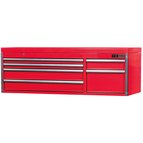 Coffre pour m&eacute;canicien de s&eacute;rie Pro PMC5606, 55-1/2" la, 6 tiroirs, Rouge Par Equipment