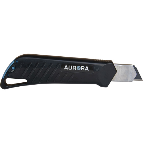 18mm Professional Knife with Ratchet, Stainless Steel, Heavy-Duty, Plastic Handle Par Equipment
