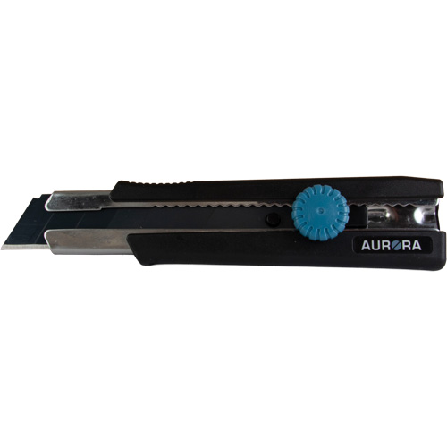 25mm Retractable Knife, Stainless Steel, Heavy-Duty, Rubber Handle Par Equipment