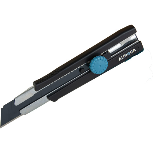 25mm Retractable Knife, Stainless Steel, Heavy-Duty, Rubber Handle Par Equipment