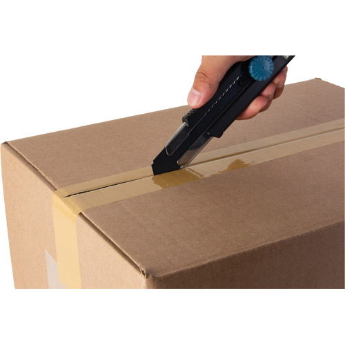 25mm Retractable Knife, Stainless Steel, Heavy-Duty, Rubber Handle Par Equipment
