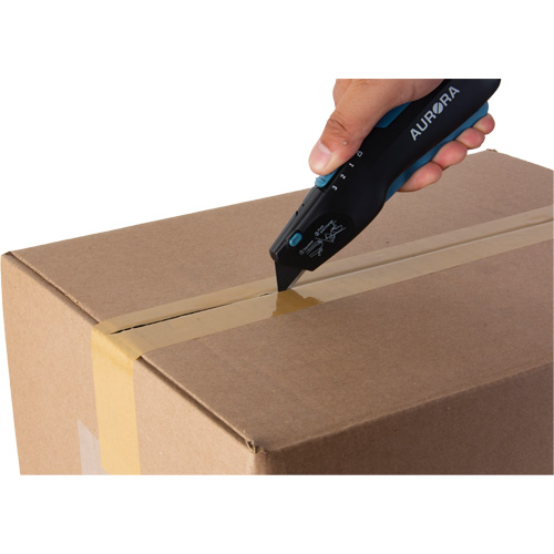 Retractable Safety Knife , Stainless Steel, Heavy-Duty, Plastic/Aluminum Handle Par Equipment