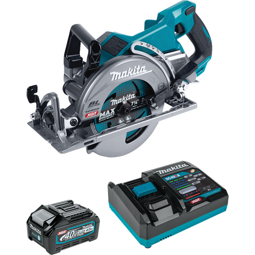 40Vmax XGT Brushless  Circular Saw with 4.0Ah Battery Kit, 7-1/4", 40 V Par Equipment