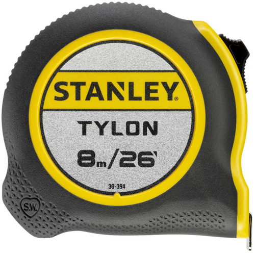 Tylon Tape Measure, 26'/8 m, Imperial & Metric Graduations Par Equipment