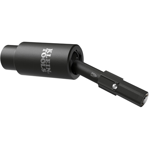Adaptateur pivotant pour douille &agrave; chocs r&eacute;versible, 1/4" Prise, Dimension m&acirc;le 1/4", Sph&eacute;rique, 2-7/10" lo Par Equipment