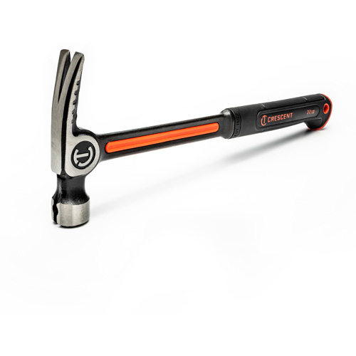 Smooth-Face Framing Hammer, 22 oz., Solid Steel Handle, 16" L Par Equipment