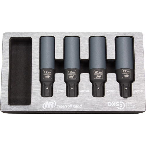 Metric Lug Nut Impact Socket Set, 4 Pcs, Impact Par Equipment
