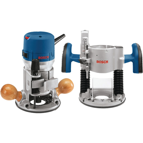 Combination Plunge- and Fixed-Base Router Par Equipment