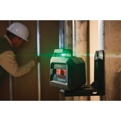 Laser &agrave; lignes crois&eacute;es 360° auto-nivelant &agrave; faisceau vert Par Equipment