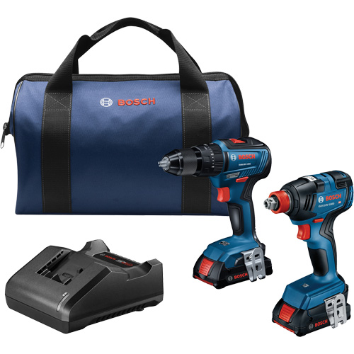 2-Tool Combo Kit, Lithium-Ion, 18 V Par Equipment