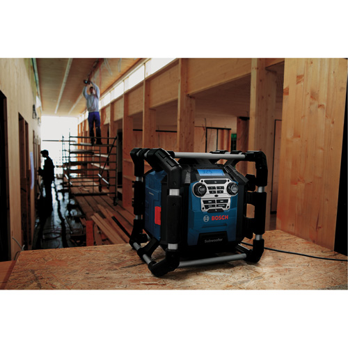 Jobsite Radio with Bluetooth&reg; 5.0 & Power Station, Lithium-Ion, 18 V Par Equipment