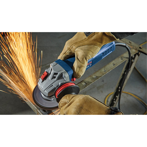 Ergonomic Angle Grinder, 4-1/2", 120 V, 10 A, 11000 RPM Par Equipment