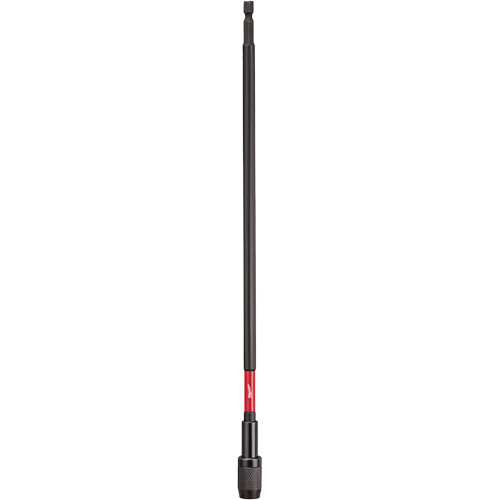 Porte-embout verrouillable SHOCKWAVE pour outil &agrave; percussion, Diam&egrave;tre max. de 1/4", Longeur de 12" Par Equipment