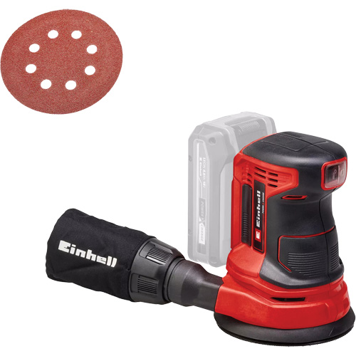 Cordless Random Orbit Sander (Tool Only), 5" Sand Paper, 18 V, 14000 - 22000 OPM Par Equipment