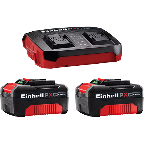 PXC Battery & Charger Starter Kit, Lithium-Ion, 18 V, 4 Ah Par Equipment