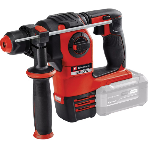 Professional SDS-Plus Cordless Rotary Hammer (Tool Only), 18 V, 3/4", 160 in-lbs, 0-1200 RPM Par Equipment