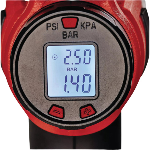 Gonfleur motoris&eacute; sans fil &agrave; haute pression CE-CC 18 Li 18 V avec jauge num&eacute;rique (outil seulement) Par Equipment