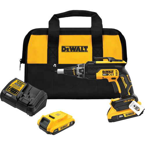MAX* XR&reg; Brushless Drywall Screwgun Kit (2.0Ah) Par Equipment