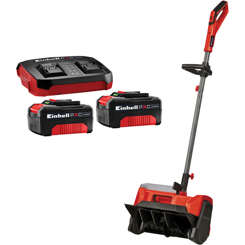 Ensemble pelle &agrave; neige sans fil 36 V avec batteries et chargeur, Largeur de 16" (40,64 cm) Par Equipment