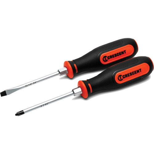 Dual Material Screwdriver Set, 2 Pcs. Par Equipment