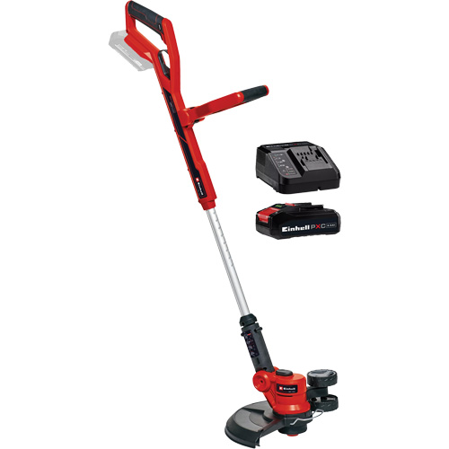 Coupe-bordure t&eacute;lescopique sans fil avec batterie 2,5 Ah et ensemble de d&eacute;part de chargeur, 12", &agrave; pile, 18 V Par Equipment