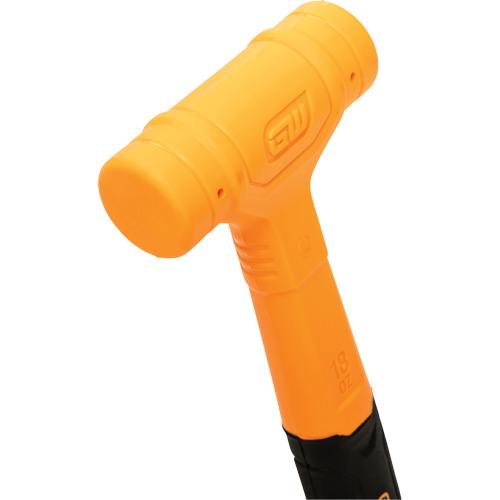 Dead Blow Hammer, 18 oz., Smooth Grip, 11-1/5" L Par Equipment