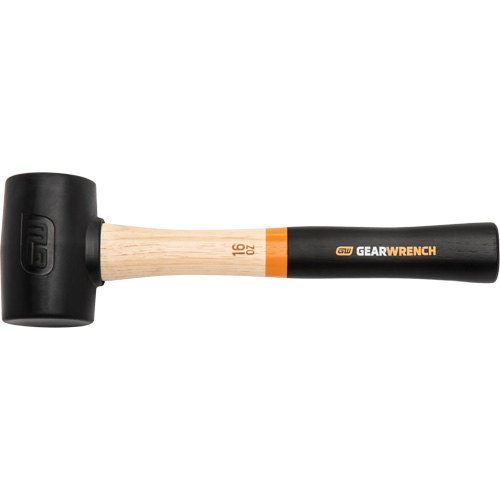 Maillet en caoutchouc, 16 oz, Prise en Bois, 13" lo Par Equipment