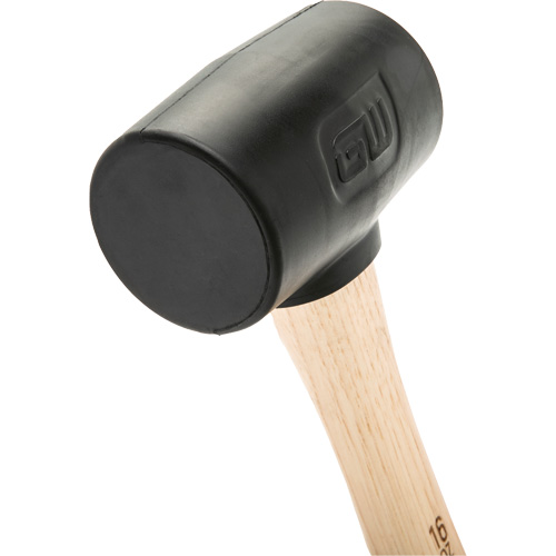 Maillet en caoutchouc, 16 oz, Prise en Bois, 13" lo Par Equipment