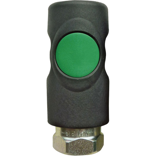 Raccord rapide TOPQUIK S1 Ultraflo 7,8 mm, Composite en polyester/Acier inoxydable, 1/4", NPT femelle, 174 PSI Par Equipment