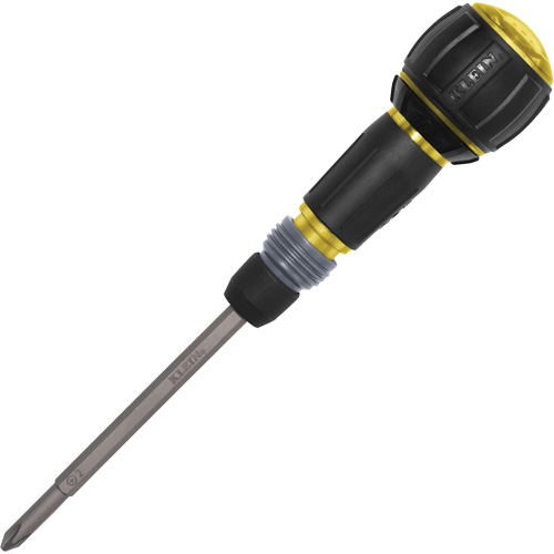 Tournevis &agrave; cliquet Fastbit Tru-Grip, embouts Phillips et &agrave; fente, 8-1/2" lo, Prise Plastique/Coussin&eacute;e Par Equipment