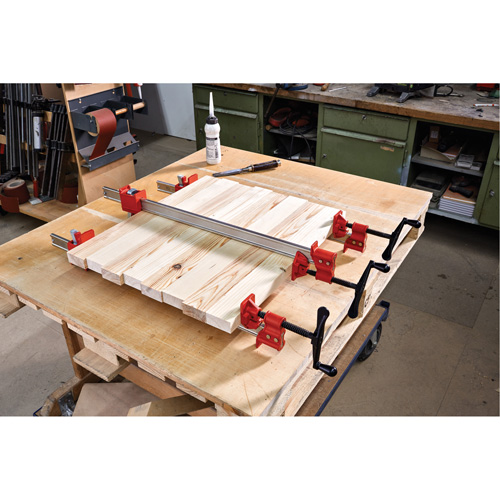 Serre-joint &agrave; barre d'acier &agrave; profil en I robuste, 36" (914,4 mm) capacit&eacute;, 2" (50,8 mm) profondeur Par Equipment
