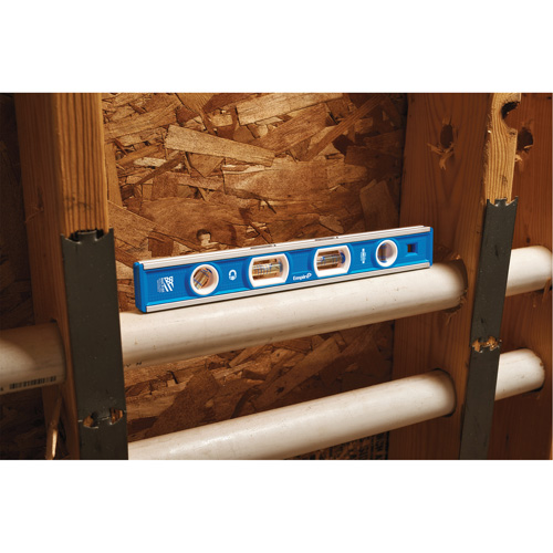 Tool Box Level, Box, 1' L, Aluminum, 4, Magnetic Par Equipment