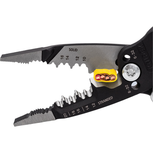 Pince &agrave; d&eacute;nuder forg&eacute;e, 8" lo, 10 - 20 AWG Par Equipment