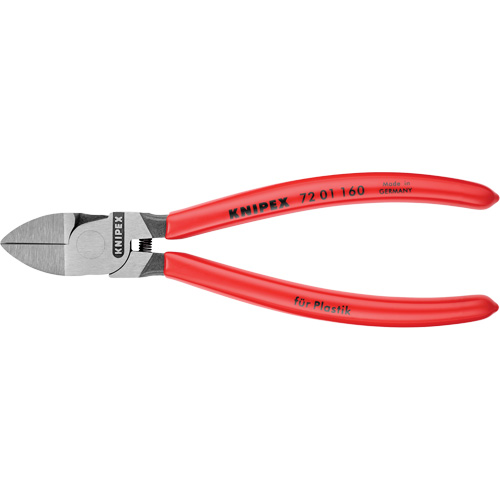 Pince coupante diagonale pour la coupe rase de plastiques, 6-1/4" lo Par Equipment