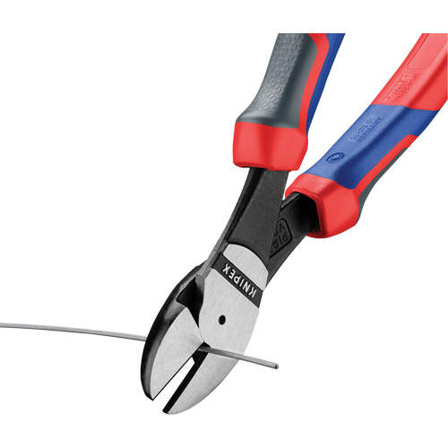 Pince coupante diagonale &agrave; levier d&eacute;multipli&eacute; avec poign&eacute;e KNIPEXTEND, 8" lo Par Equipment