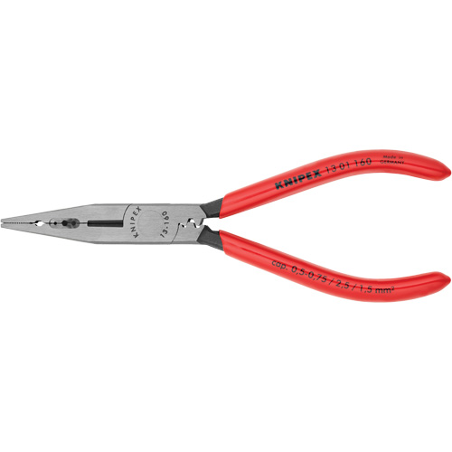 Pince d'&eacute;lectricien 4 en 1 avec fil m&eacute;trique, 6-1/4" lo Par Equipment