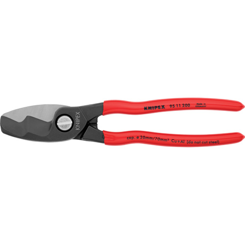 Coupe-c&acirc;bles avec double tranchant, 8" Par Equipment