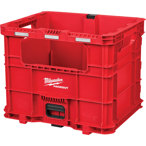 Caisse Packout, 15-3/4" x 18-5/8" x 15", Noir/Rouge Par Equipment