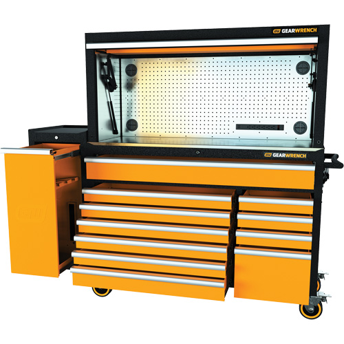 Jeu d'outils pour maître m&eacute;canicien MEGAMOD dans des plateaux en mousse modulaire de premi&egrave;re qualit&eacute; avec rangement pour les outils et l&eacute;quipement datelier, 1331 morcea Par Equipment