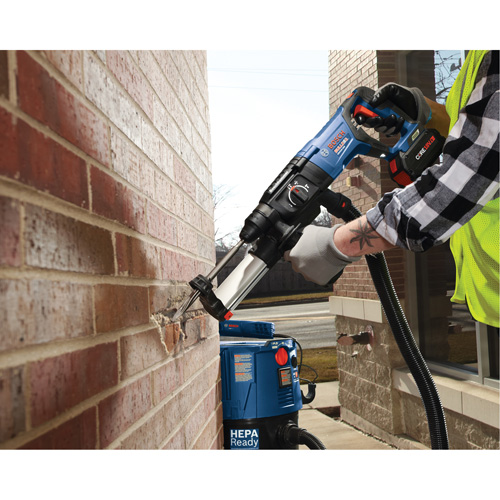 Professional Rotary Hammer Kit, 18 V, 1", 0-890 RPM Par Equipment