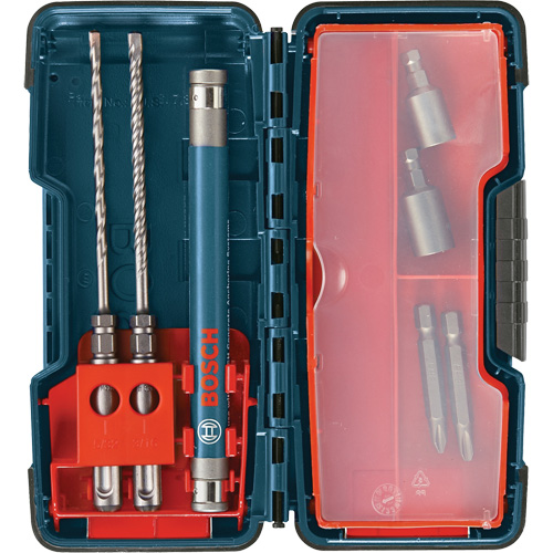SDS-plus&reg; Bulldog Anchor Drive Installation Set, 7 Pieces, Carbide Par Equipment
