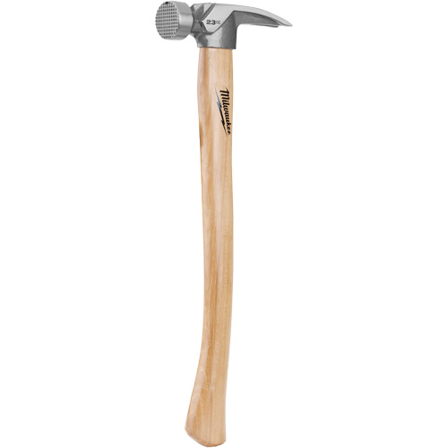 Marteau de charpente &agrave; face frais&eacute;e, 23 oz, Prise en Bois Par Equipment