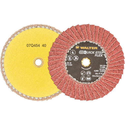 DISQ BLENDER QS 4-1/2 GR40, 4-1/2" x Type 29, Grain 40, Oxyde d'aluminium Par Equipment