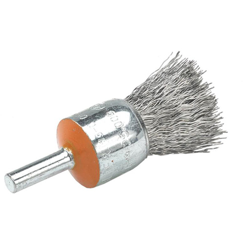 Brosses mont&eacute;es &agrave; fils cr&ecirc;p&eacute;s, 3/4", Fils 0,014", Tige 1/4" Par Equipment