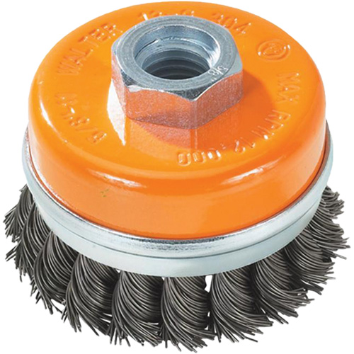 Brosse &agrave; fils nou&eacute;s torsad&eacute;s, 5" dia. x 5/8"-11 arbre Par Equipment