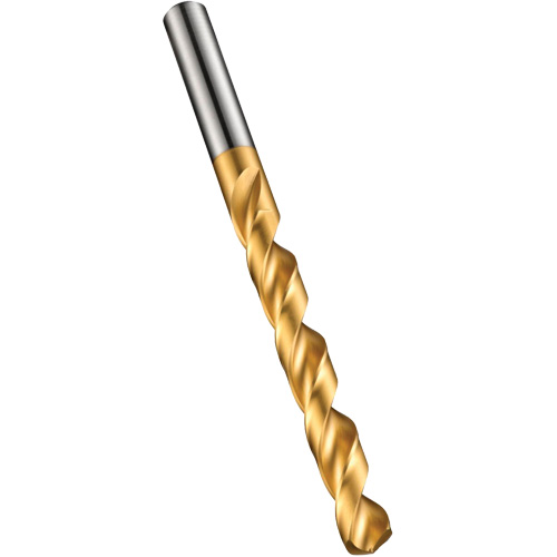Jobber Drill Bit, High Speed Steel, 1/4", 101 mm L, 63 mm Flute, 130° Point Angle Par Equipment