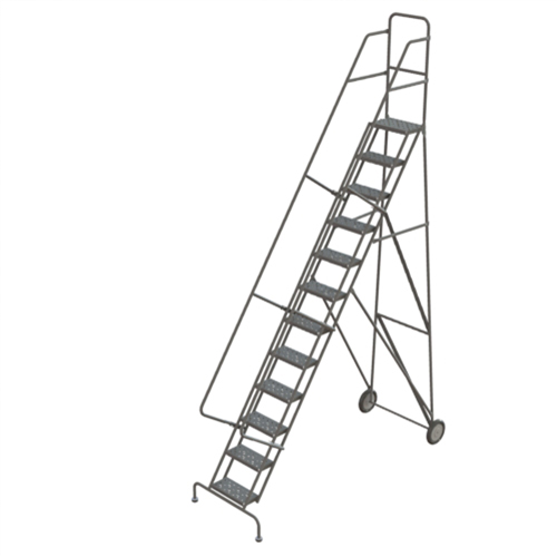 &eacute;chelles roulantes, 12 marches, Stri&eacute;, Hauteur 126" Par Equipment