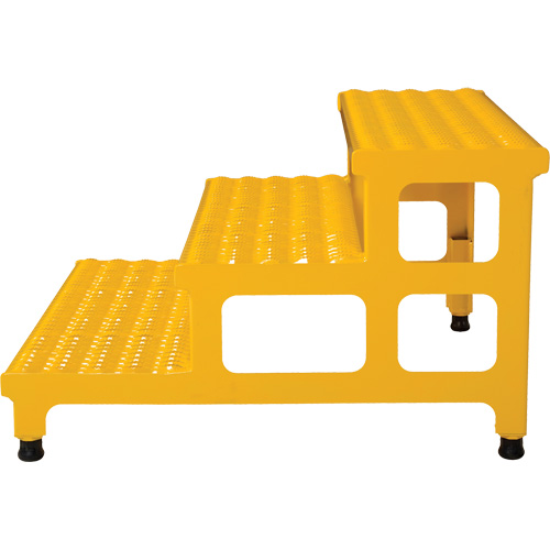 Plate-forme ajustable Step-Mate, 3 marche(s), 36-3/16" la x 33-7/8" lo x 22-1/4" h, Capacit&eacute; 500 lb Par Equipment