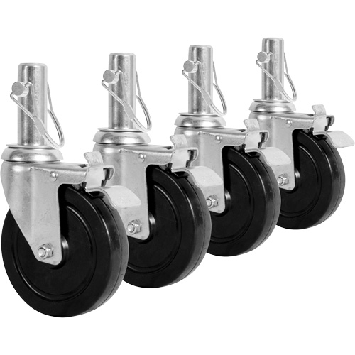 Jeu de roulettes pour &eacute;chafaudage Par Equipment