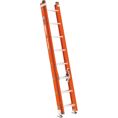 BuildMan&reg; Extension Ladder, 300 lbs. Cap., 16' H, Grade 1A Par Equipment
